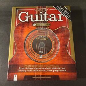 Simply Guitar Box Set 64 Page Book & 48 Minute DVD By Steve Mackay Open Box